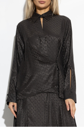 Fendi Silk shirt with monogram