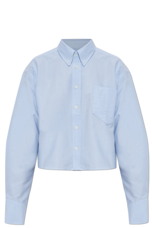 Oversize-Hemd mit Tasche