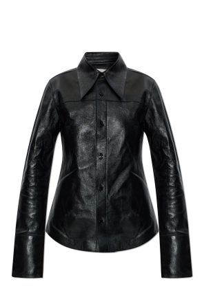 Leather shirt