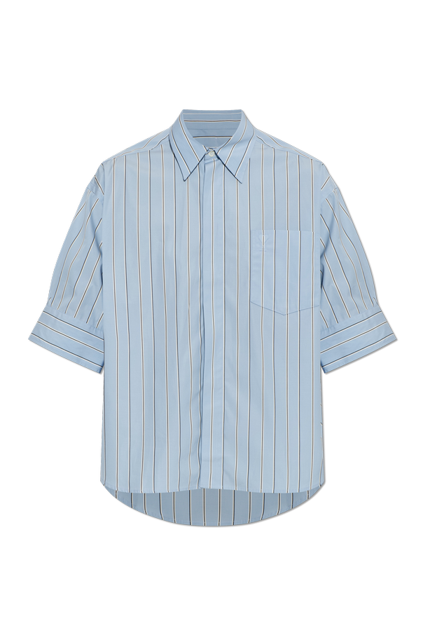 Cotton striped shirt od Ami Alexandre Mattiussi
