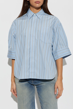 Ami Alexandre Mattiussi Cotton striped shirt