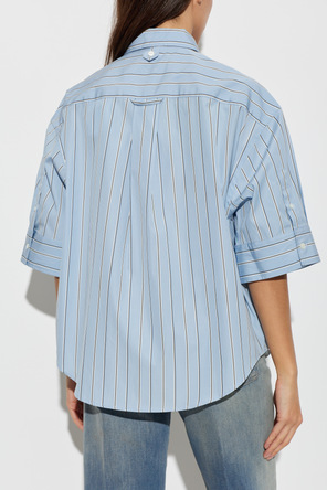 Ami Alexandre Mattiussi Cotton striped shirt