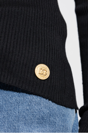 Dolce & Gabbana Cashmere polo sweater