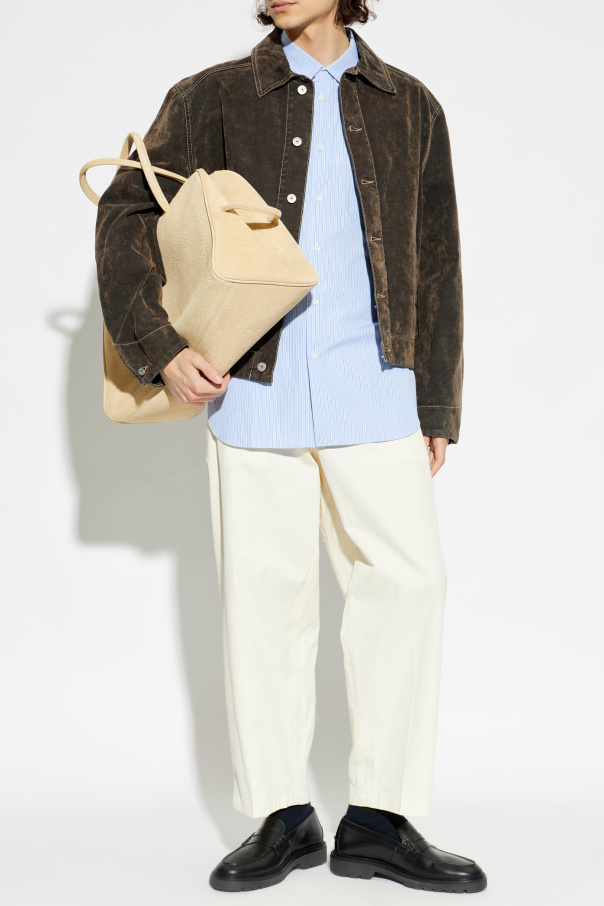 Comme des Garçons Shirt Camisa com padrão às riscas