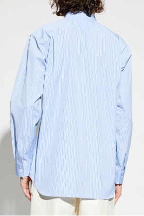 Comme des Garçons Shirt Camisa com padrão às riscas