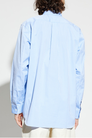 Comme des Garçons Shirt Camisa com padrão aos quadrados