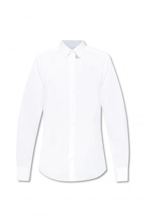 Dolce & Gabbana vertical-stripe short-sleeve polo shirt