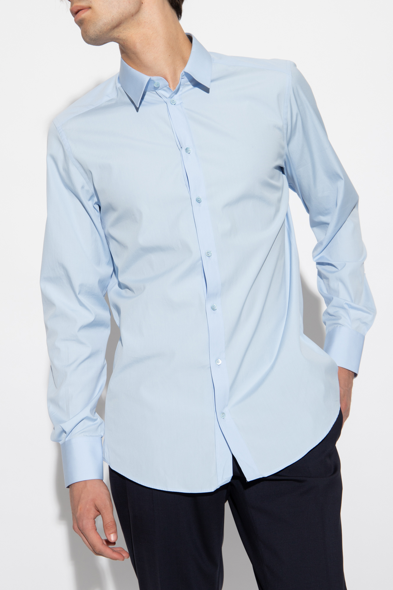 Зимові високі шкіряні чоботи dolce holder pietro р Martini fit shirt