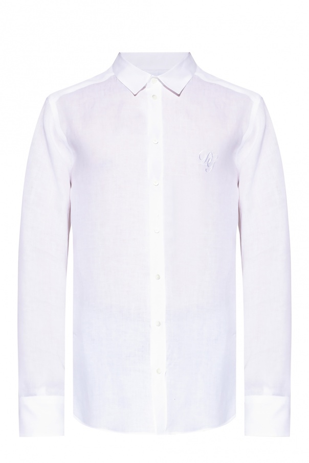 Dolce & Gabbana Linen shirt with logo