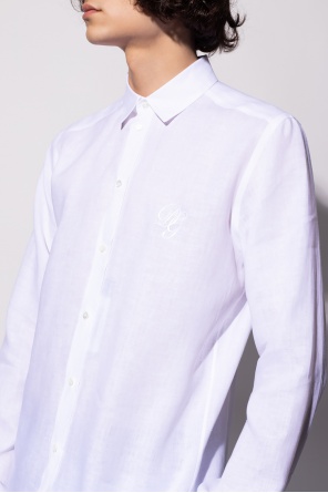 Dolce & Gabbana Linen shirt with logo