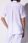 Dolce & Gabbana Linen shirt with short sleeves