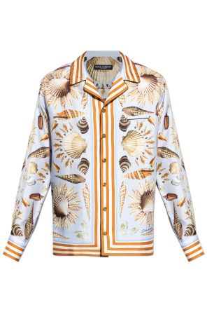 Silk shirt with shell motif od Dolce & Gabbana