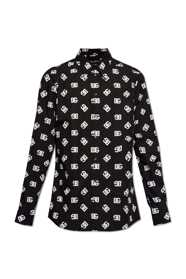 Shirt with monogram od Dolce & Gabbana