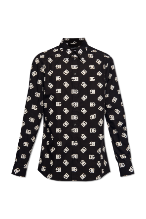 Dolce & Gabbana Kids DG print jersey blanket