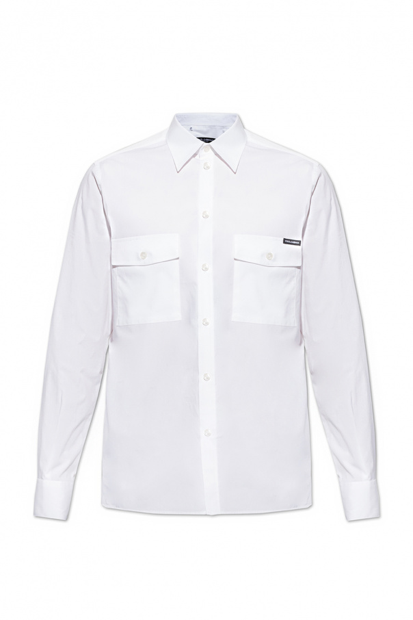 dolce With & Gabbana space Shoes Shirt with pockets