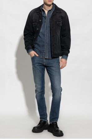 Denim shirt od dolce gabbana tailored tapered trousers item