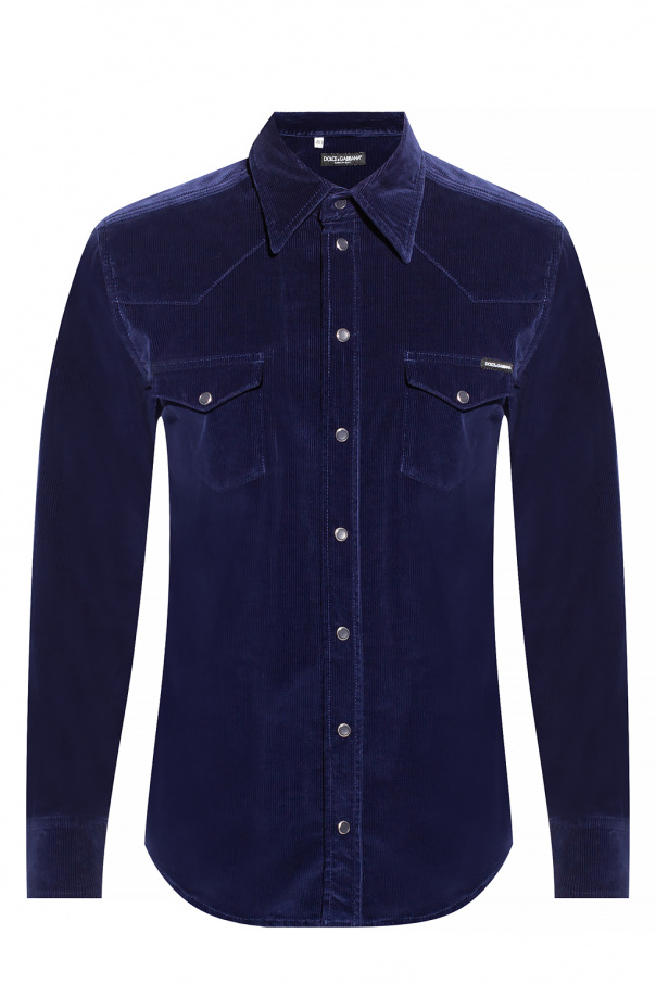 Dolce & Gabbana Corduroy shirt