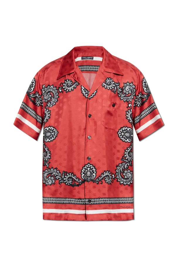 Silk shirt with pocket, zdjęcie 1 Silk shirt with pocket od Dolce & Gabbana