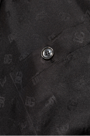 Dolce & Gabbana Seidenhemd mit Tasche