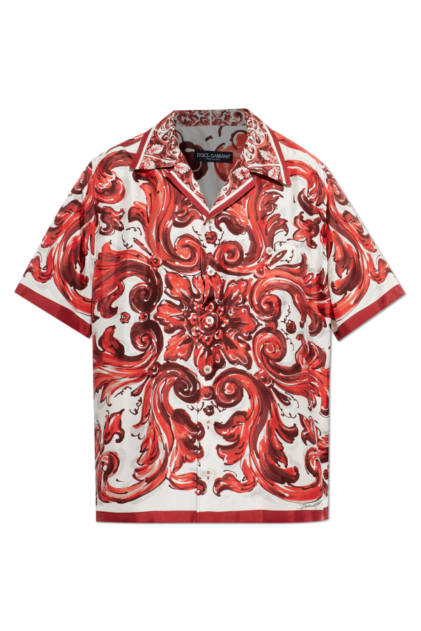 Silk shirt with 