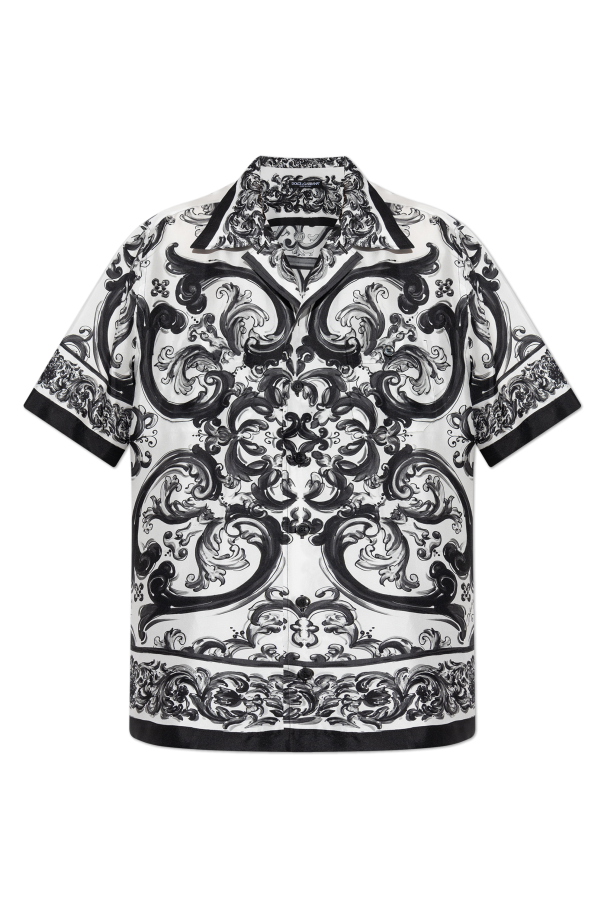 Silk short-sleeve shirt od Dolce & Gabbana