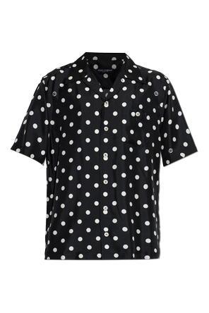 Silk Polka Dot Shirt