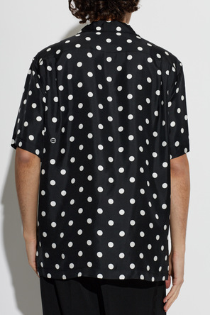Dolce & Gabbana Camisa de seda con lunares