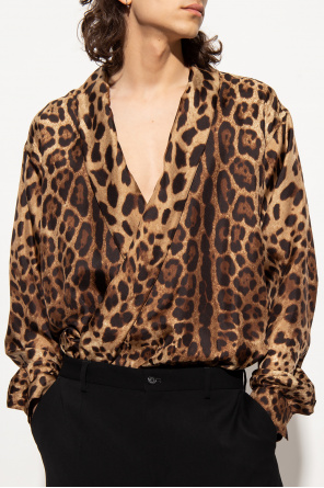 Dolce & Gabbana Shirt with animal pattern
