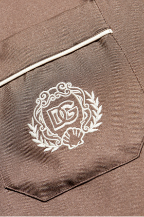 Dolce & Gabbana Silk shirt with pocket