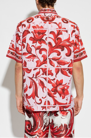 Dolce & Gabbana Shirt with "Majolica" print