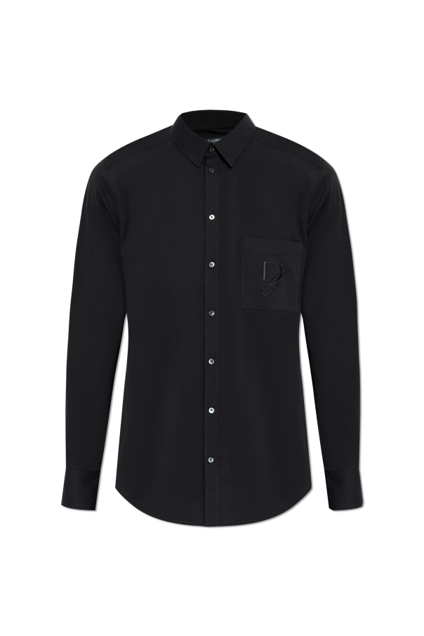 Dolce & Gabbana Cotton shirt with pocket