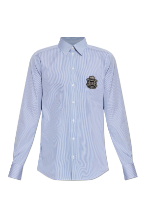 Shirt with stripe pattern