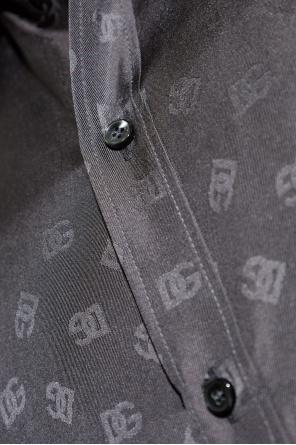 Dolce & Gabbana Seidenhemd mit Monogramm
