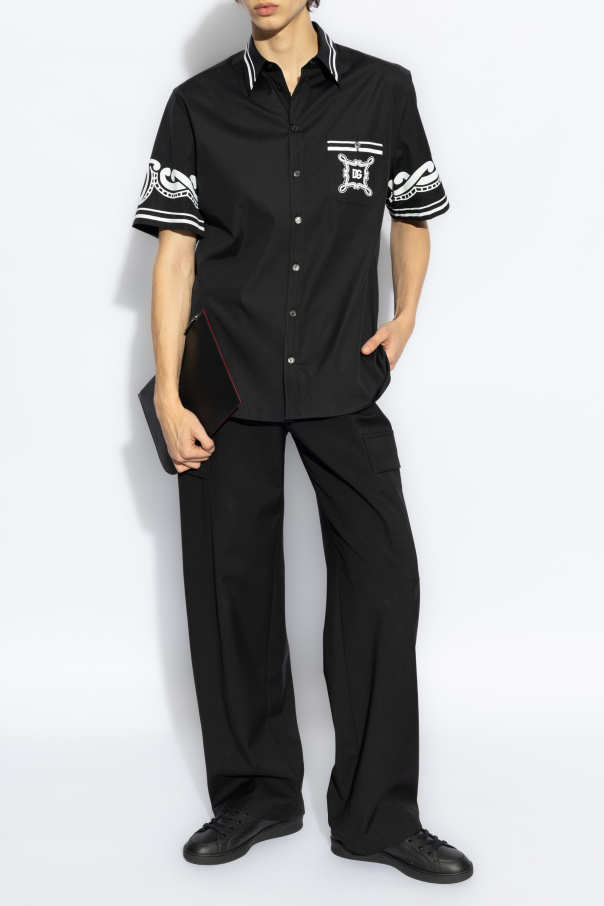 Dolce & Gabbana Patterned silk shirt