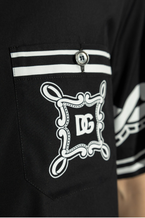 Dolce & Gabbana Patterned silk shirt