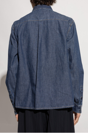 Dolce & Gabbana Denim shirt with appliqué