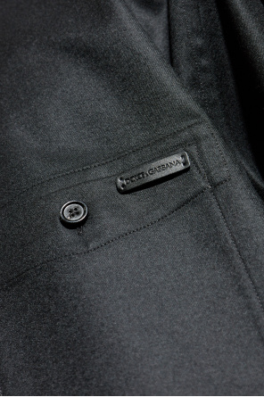 Dolce & Gabbana Wool shirt with pockets