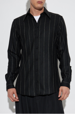 Dolce & Gabbana Wool shirt with stripe pattern