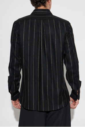 Dolce & Gabbana Wool shirt with stripe pattern