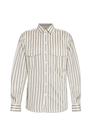 Camisa con estampado de rayas