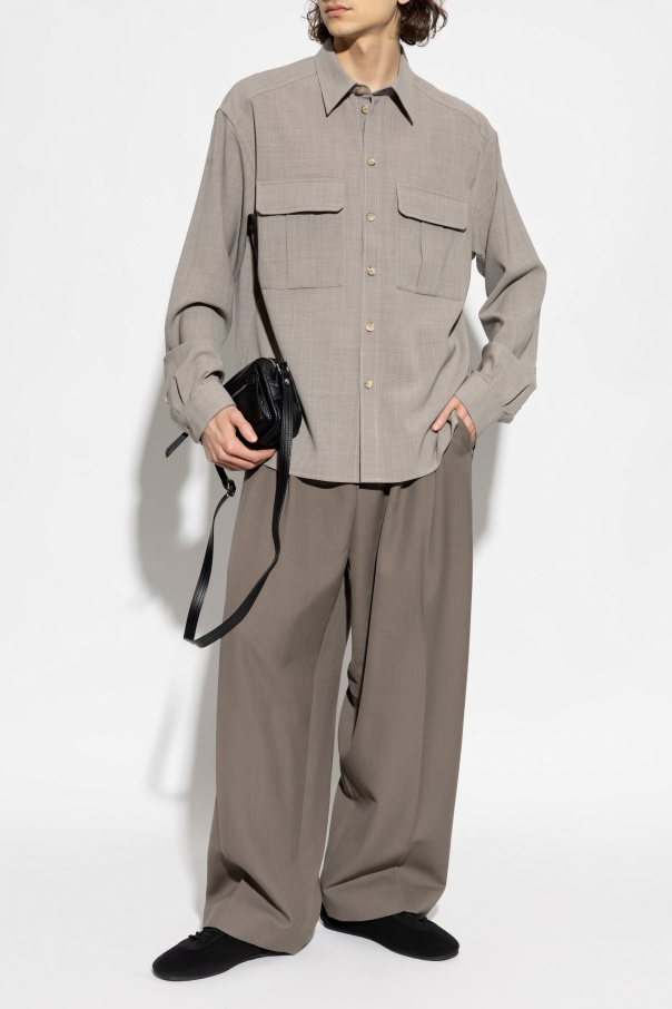 Dolce & Gabbana Wool shirt with pockets