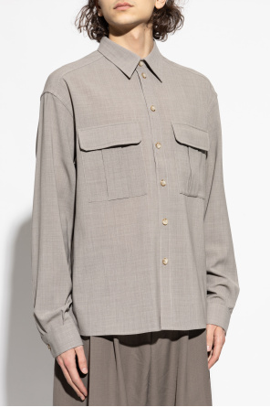 Dolce & Gabbana Wool shirt with pockets