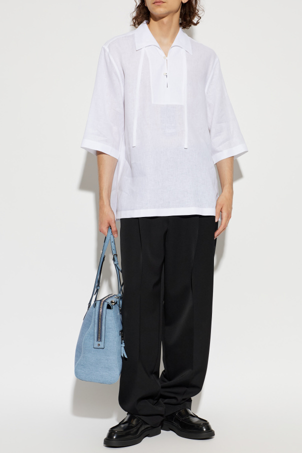Dolce & Gabbana Linen polo