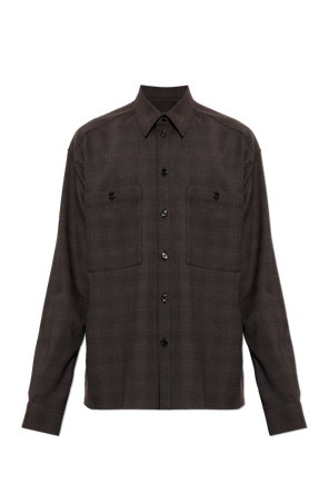 Plaid patterned shirt