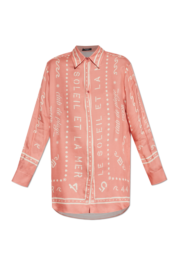 Printed shirt od Balmain