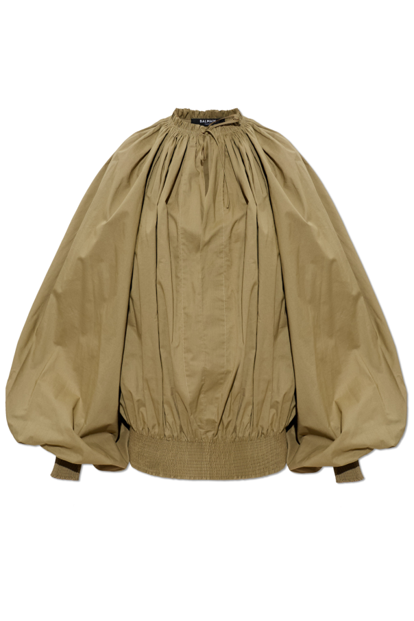 Loose-fit cotton top od Balmain