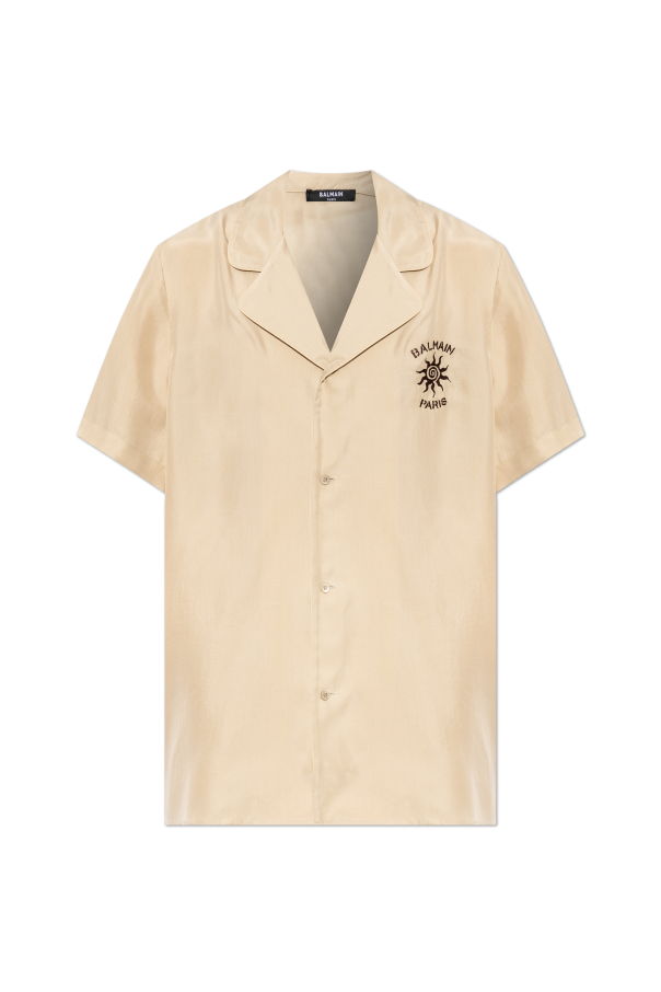 Silk short-sleeve shirt od Balmain
