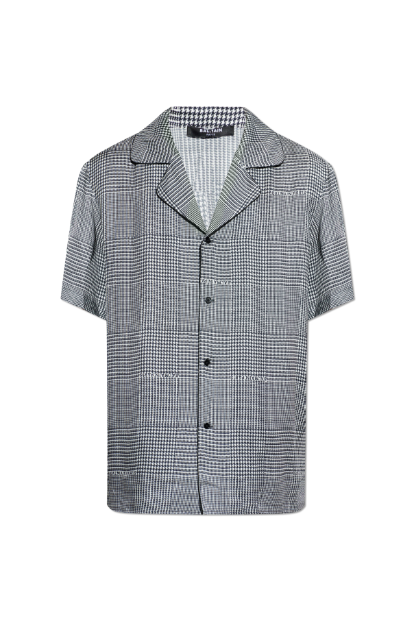 Balmain Shirt with a houndstooth pattern