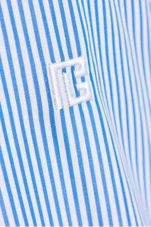 Balmain Striped pattern shirt