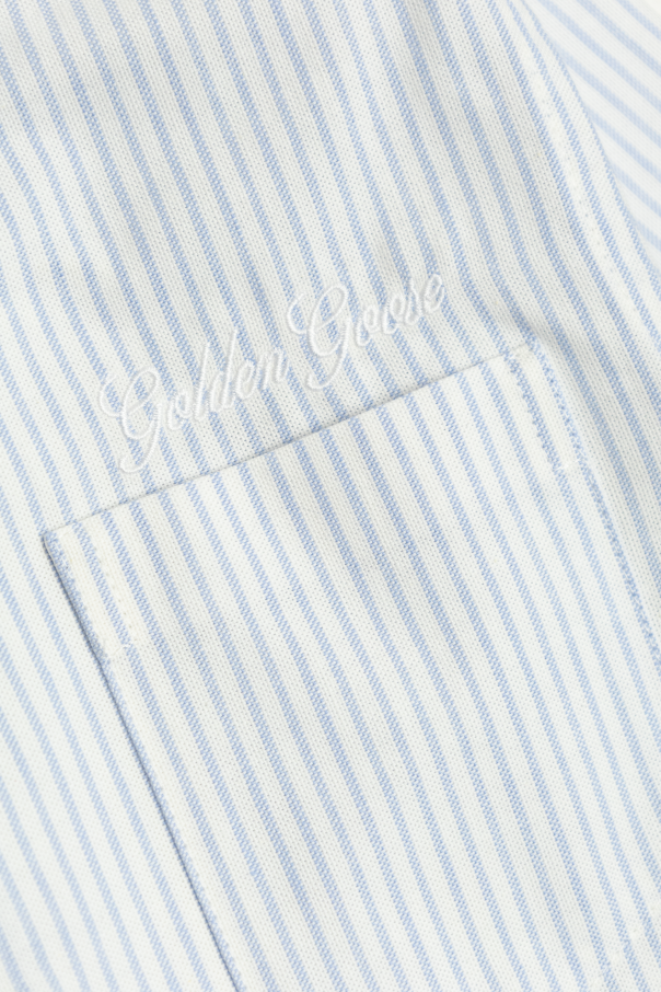 Golden Goose Kids Striped pattern shirt